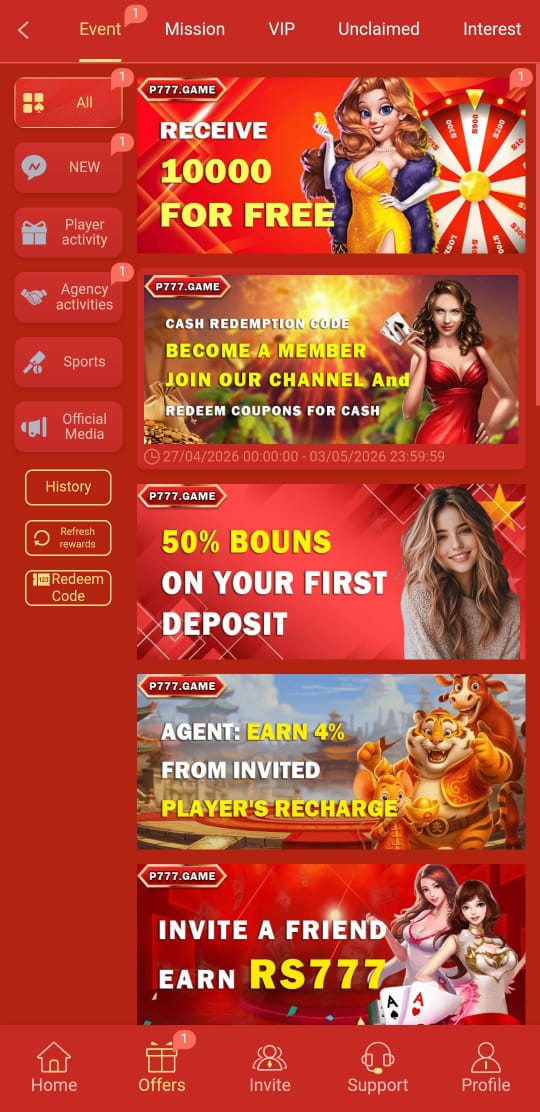 P777 Game App