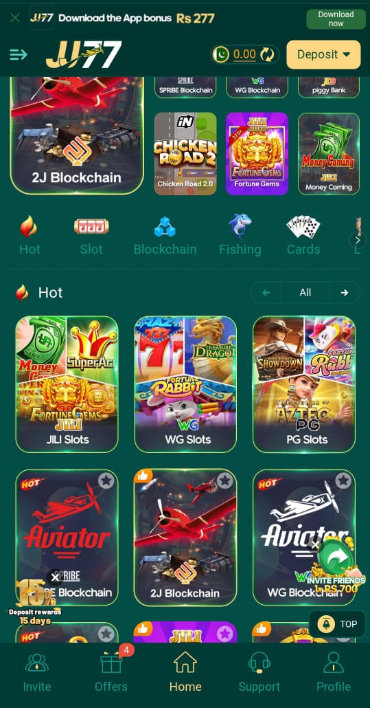 JJ77 Game App