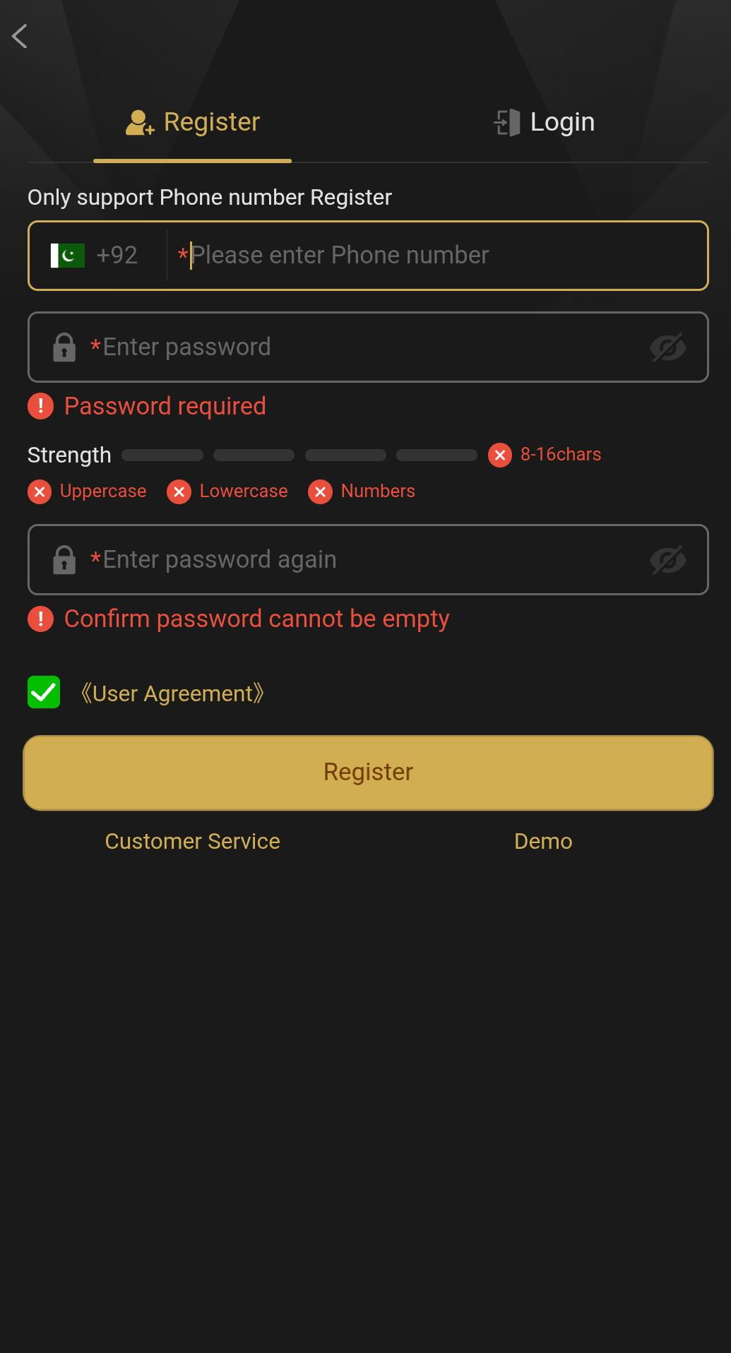 How to Register on 87Pcom