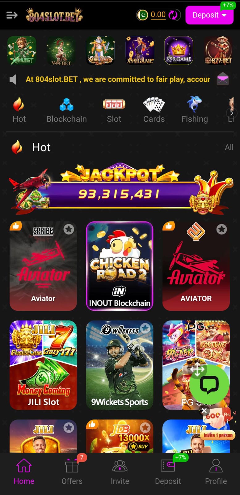804SloTBET. Game APK