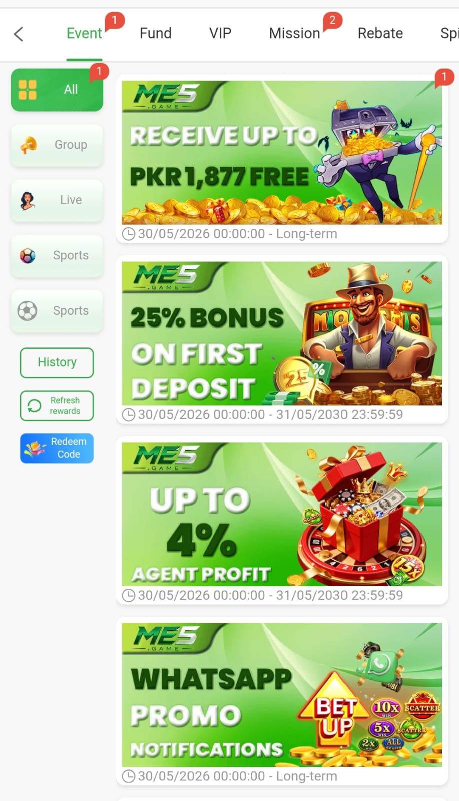 MES Game Download