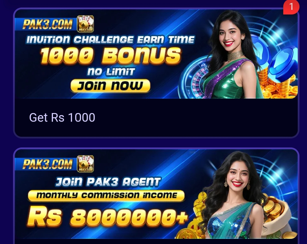 PAK3 Game is a mobile gaming app for Android users that offers a mix of entertainment and reward-based features. The platform provides a variety of mini-games where players can take part in different activities and earn rewards based on their results. The app is mainly focused on users in Pakistan and includes game formats that are familiar to local audiences, such as number prediction games, fast-paced challenges, and easy-to-play card-based options. Because of its simple structure, users can quickly understand how the platform operates without needing much practice. The layout is user-friendly, and all sections are well arranged, allowing new players to explore and use the app without difficulty.