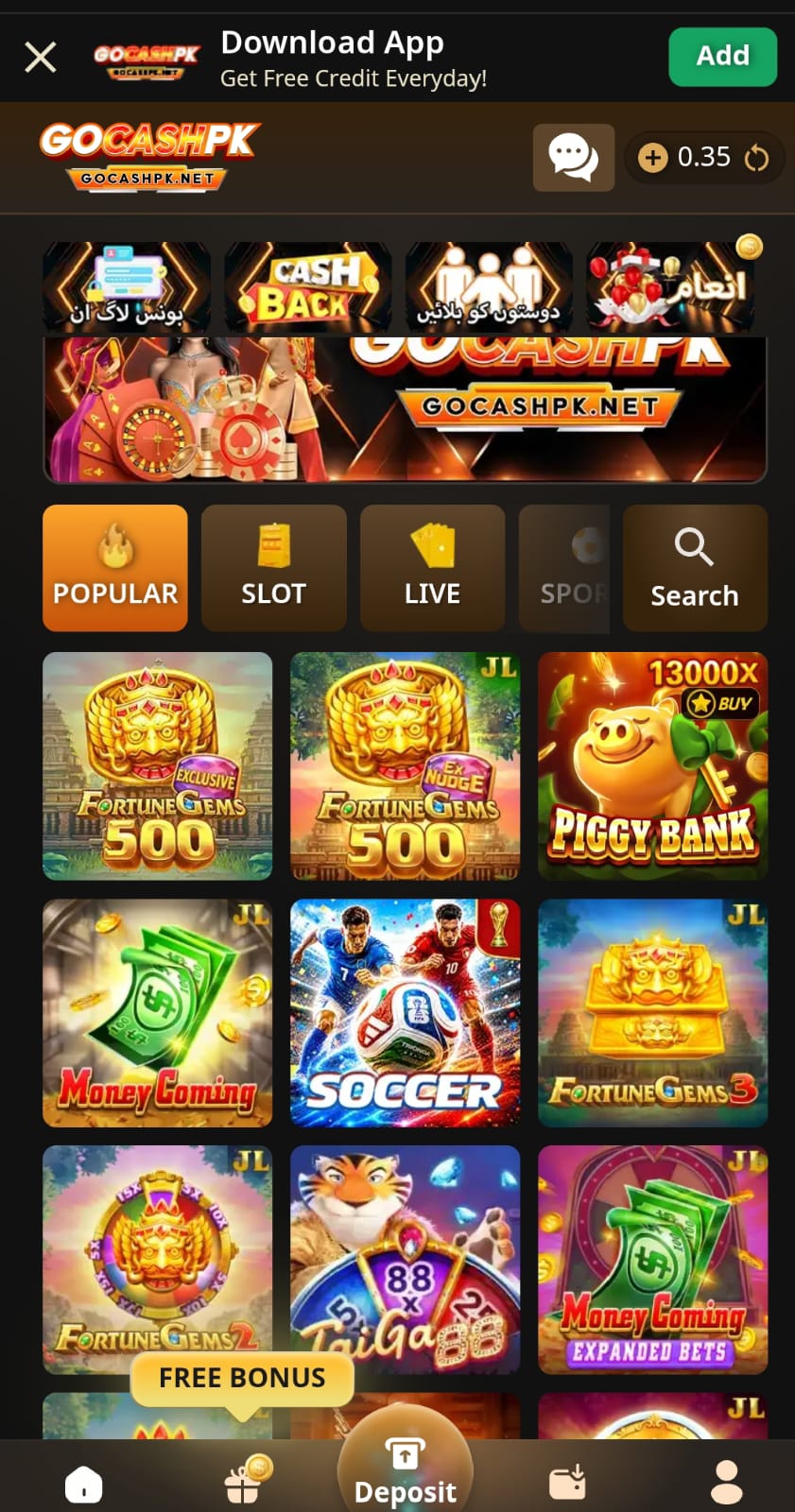 Go Cash PK APK